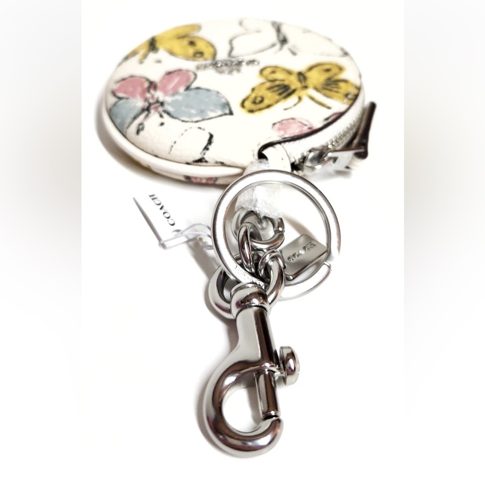 Coach Multicolor Butterfly Coin Pouch - Picture 5 of 6